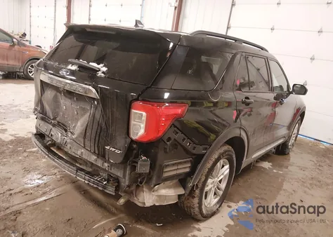 2021 Ford Explorer Xlt из США, поврежденный, VIN 1FMSK8DH3MGA93879